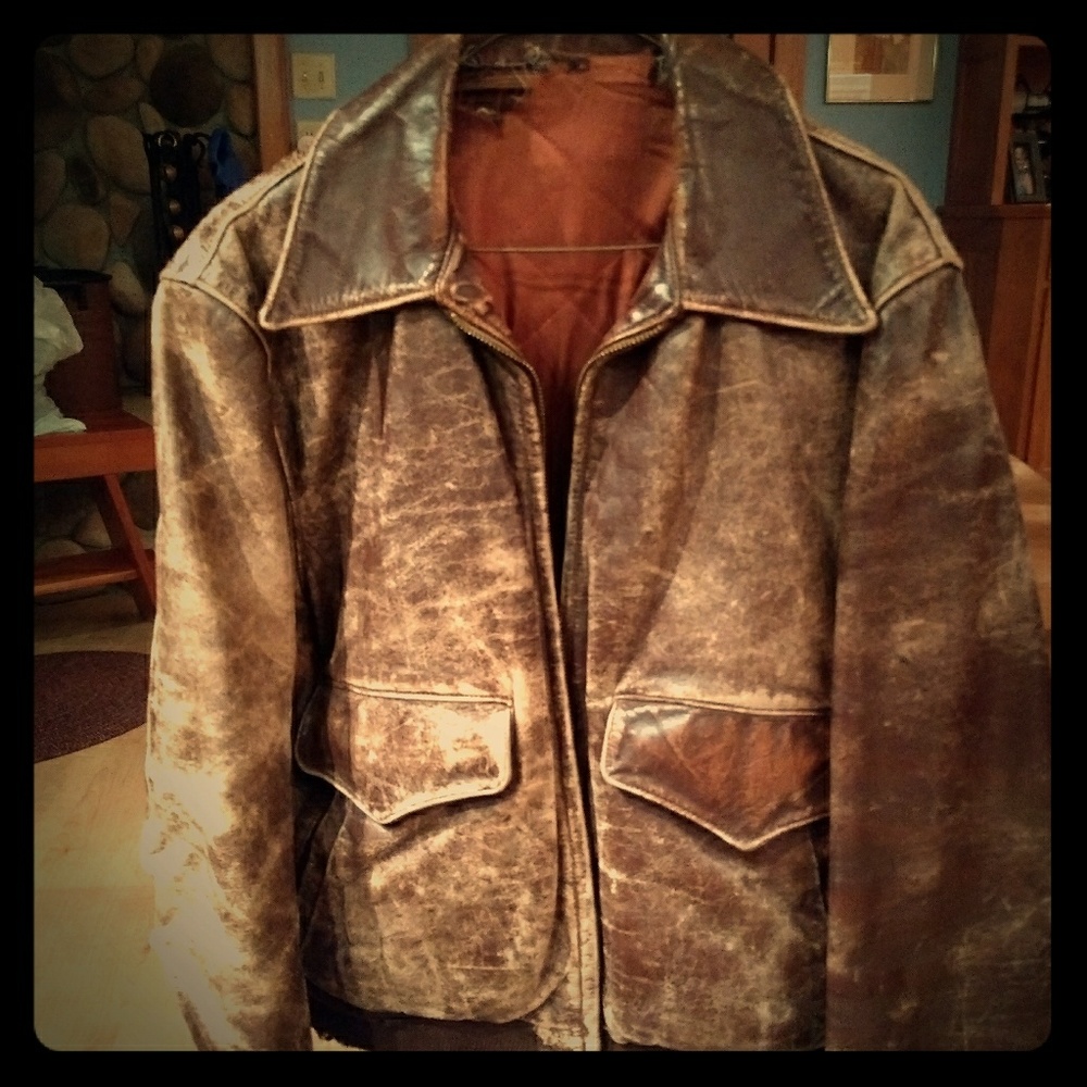 Leather jacket